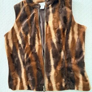 Jordan Brown and Tan Vest